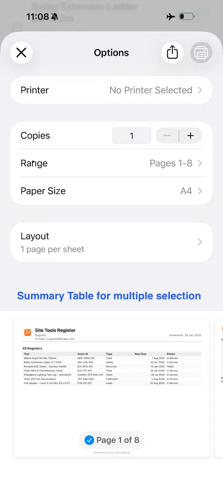 Site Tools Register 资产登记宝应用截图