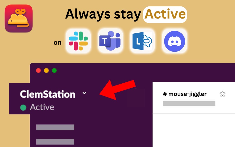 #1. Mouse Jiggler - Shake Cursor (macOS) 由: Clement Rousseau