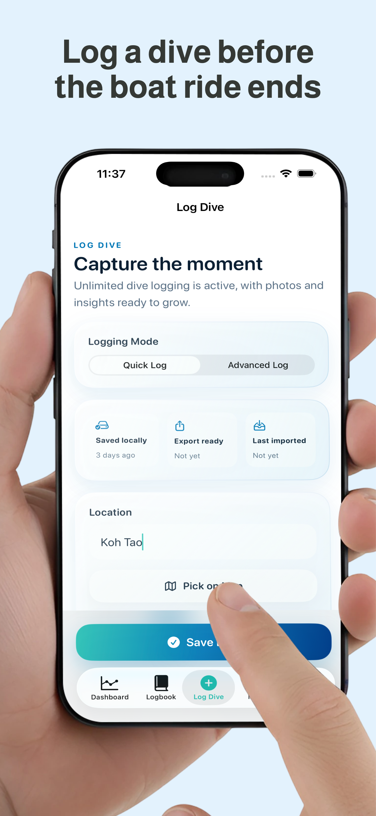 Scuba Dive Logbook – DiveAtlas