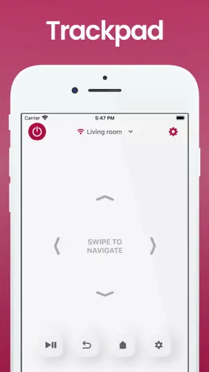 Captura de pantalla de Remoto Control LG Smart TV en iPhone 5