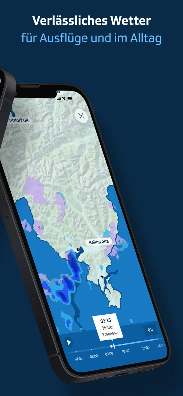 Screenshot #2 pour SRF Meteo - Wetter Schweiz