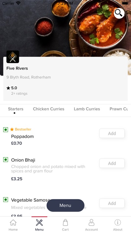 Five Rivers-Order Online