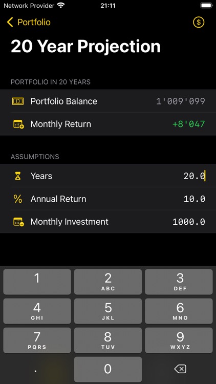Portfolio • Tracker, Planner screenshot-8