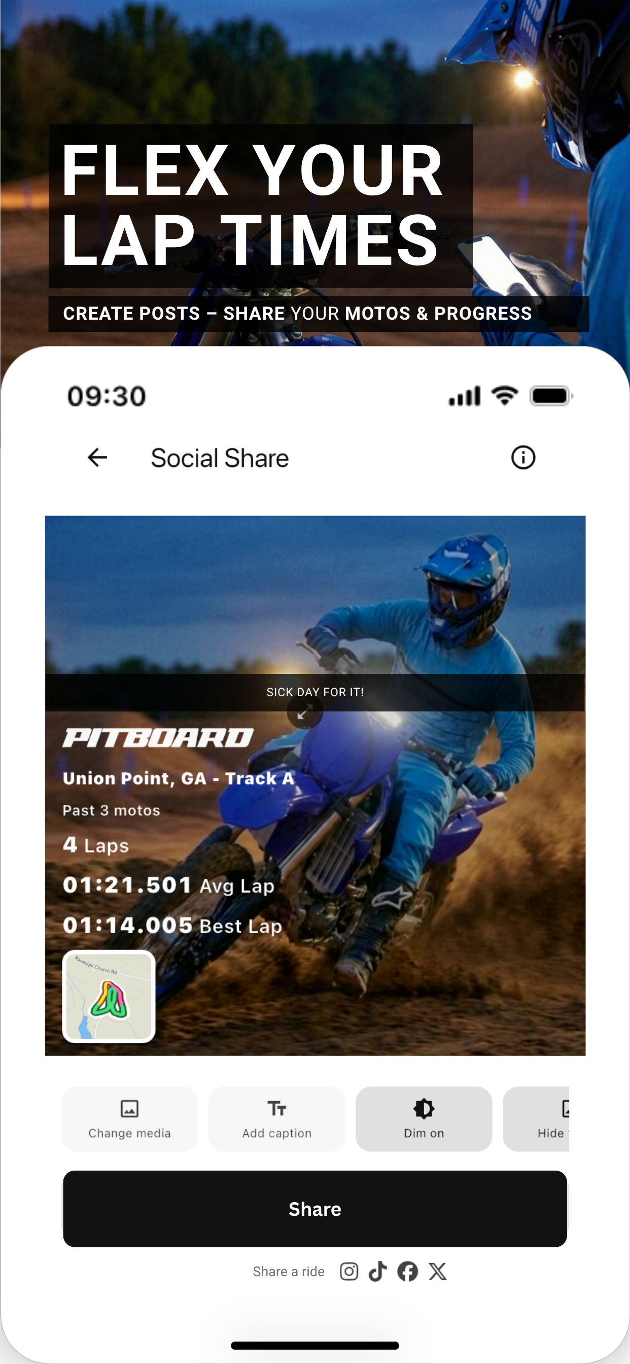 Pitboard: Motocross Tracker screenshot 5