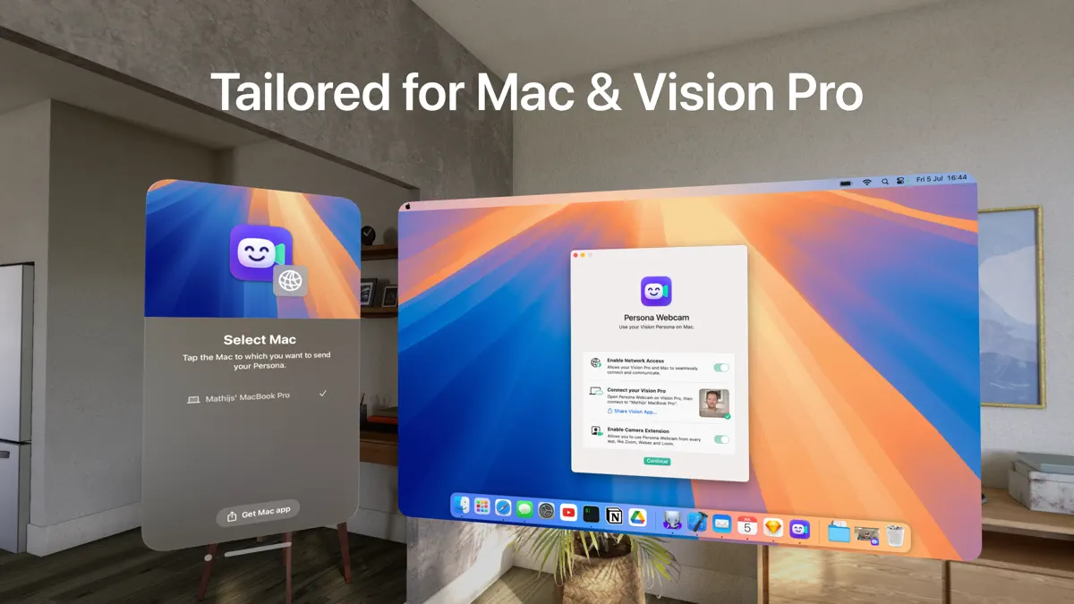 Persona Webcam: Virtual Camera screenshot 3