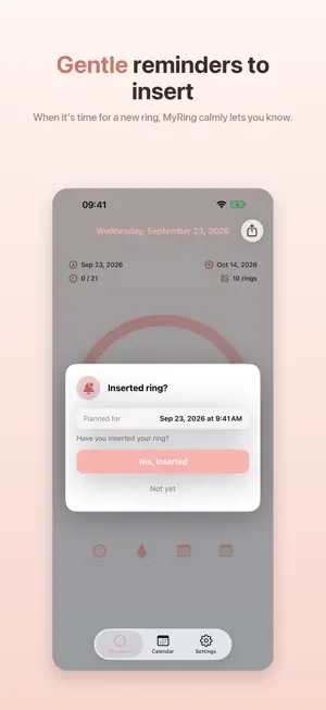 MyRing - Contraceptive Ring screenshot 4