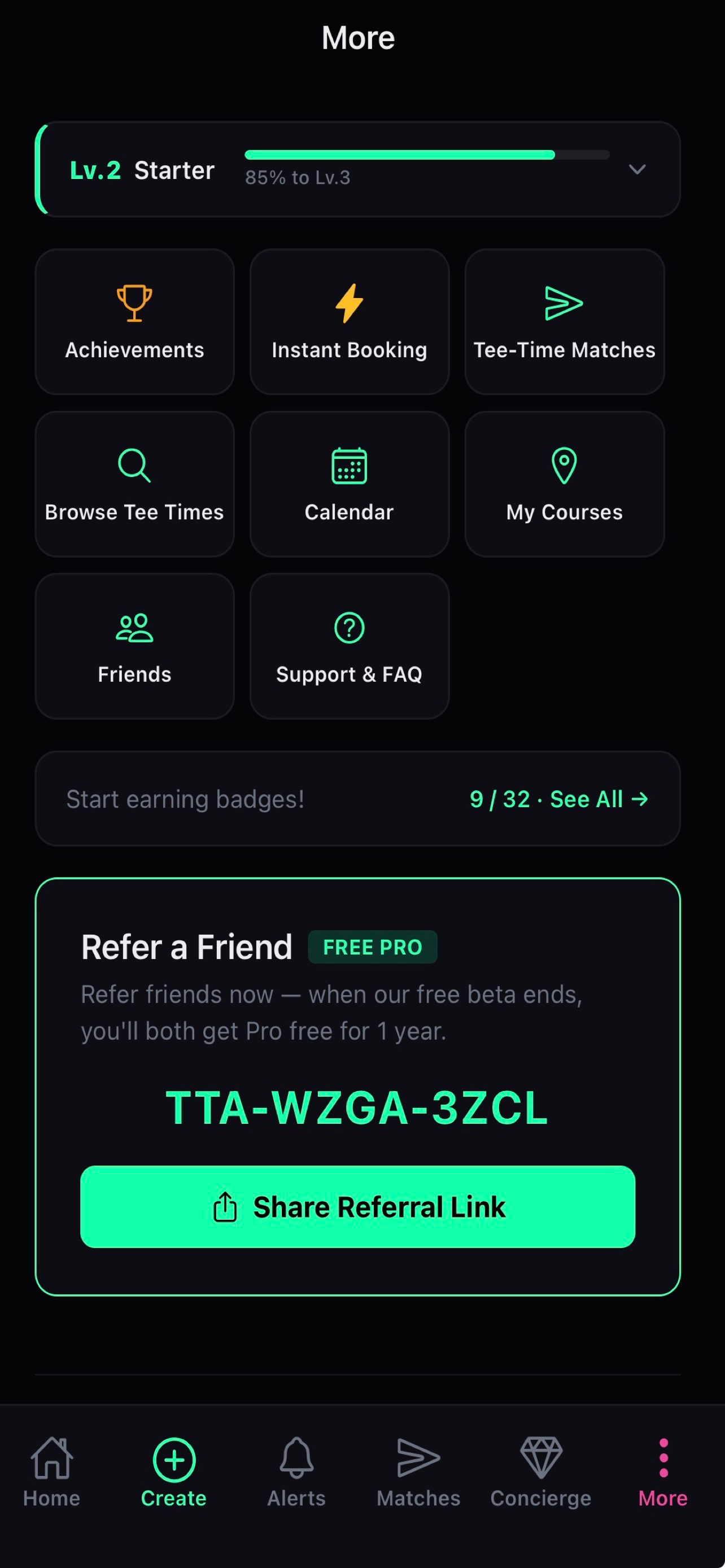 Tee Time Agent: Golf Alerts screenshot 9