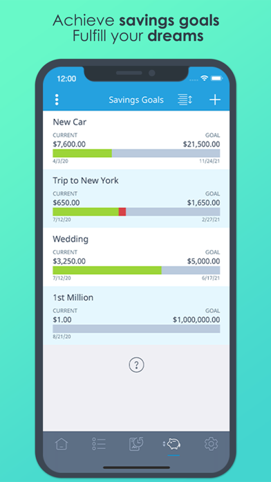 MoneyControl Spending Tracker Screenshot