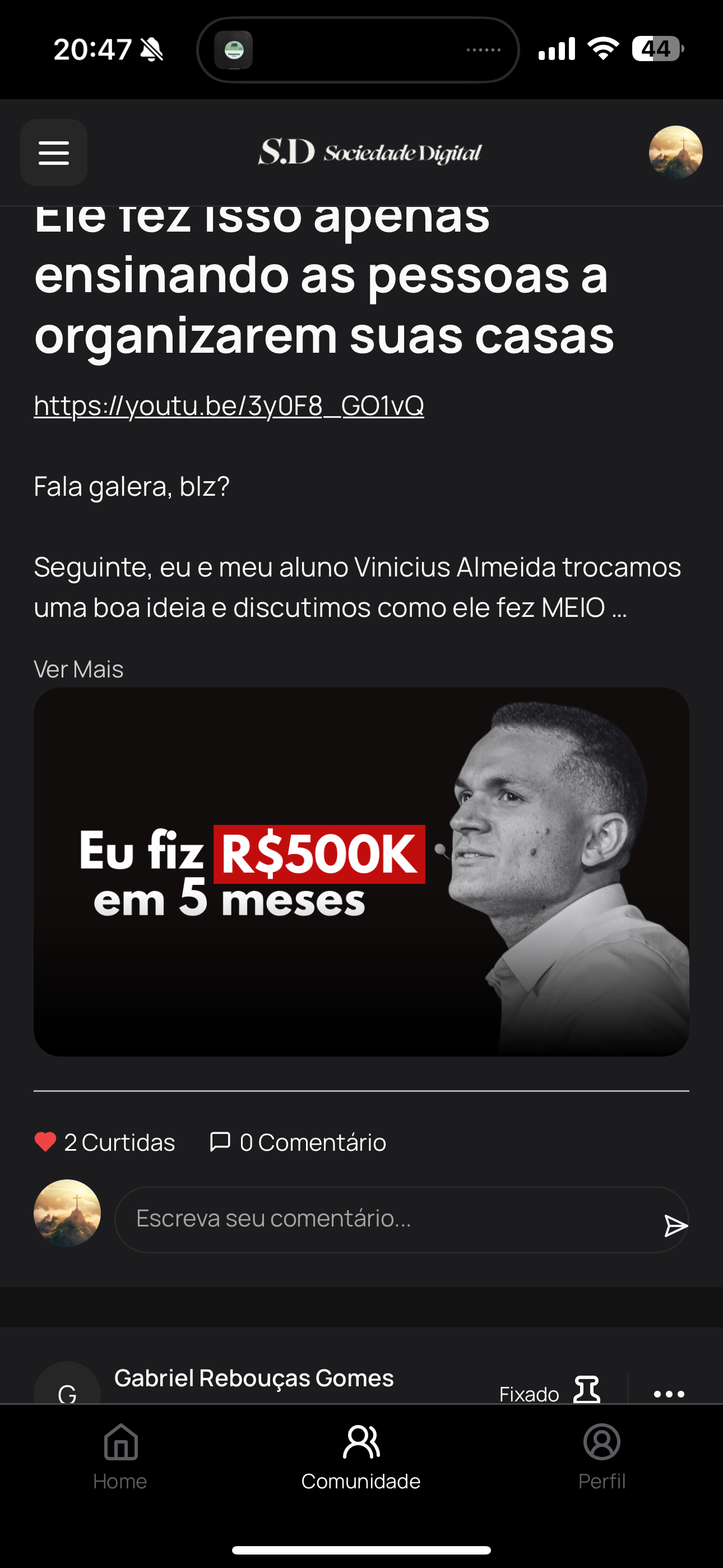 Sociedade Digital screenshot 3
