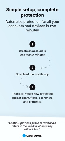 Control+ Security & Protection screenshot