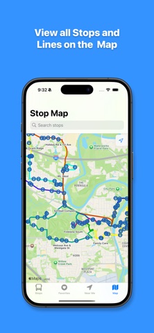 UIowa Bus iPhone screenshot
