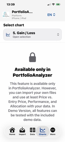 PortfolioAnalyzerDemo Screenshot 2 of 9