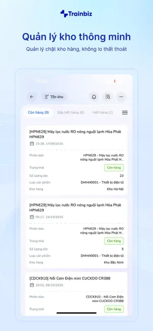 Trainbiz screenshot 4