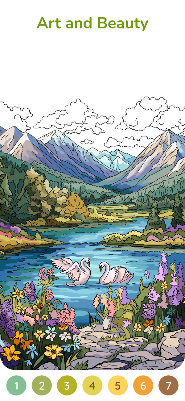 Happy Color by Numbers Game screenshot 21