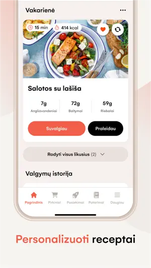 Persikas.com: Mitybos planai screenshot 2