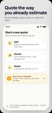 Drywall Pro: Quote & Estimate Screenshot 2 of 10