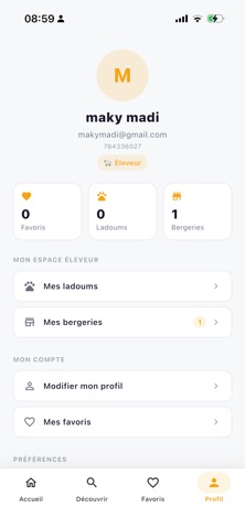 Univers des ladoums screenshot