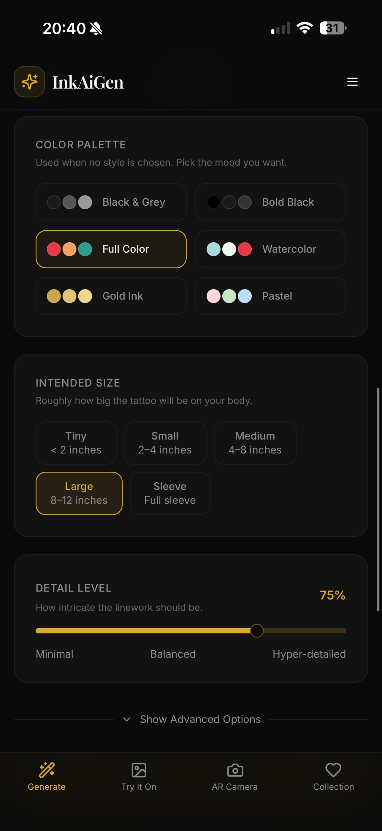 Screenshot 4 of InkAiGen