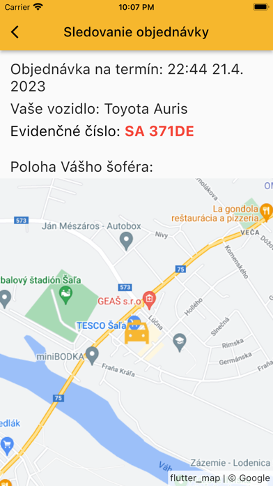 Viva Taxi Slovensko Screenshot