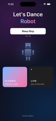 Let's Dance Robot screenshot