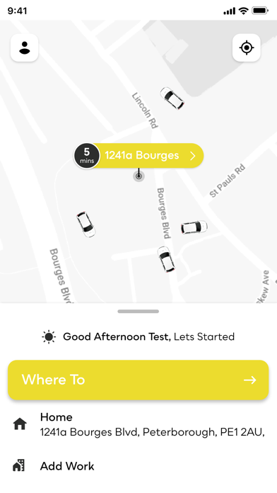 City Cabs Peterborough Screenshot