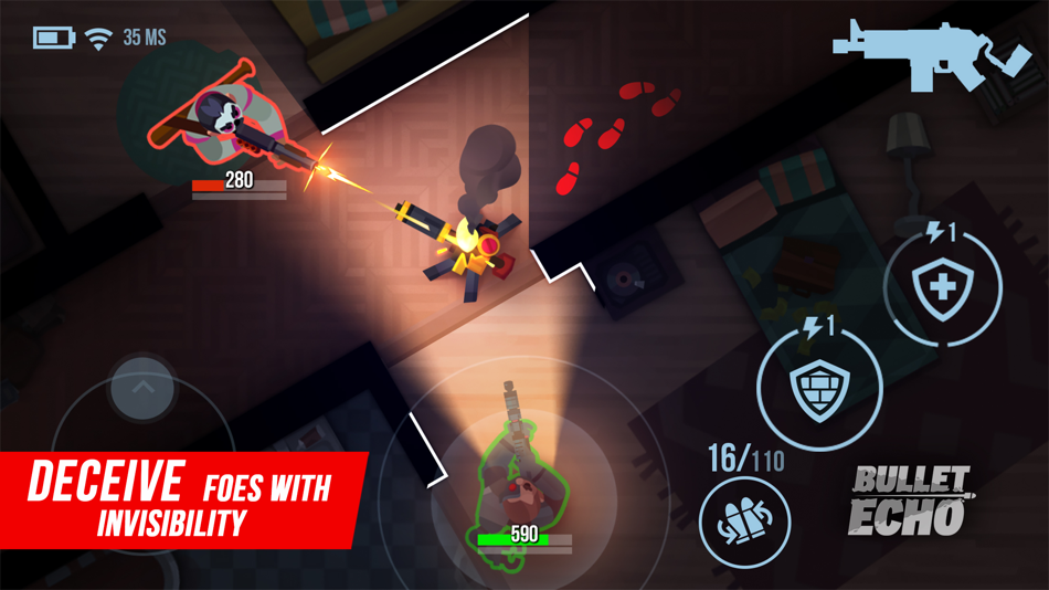 #3. Bullet Echo: PVP Shooter (iOS) От: ZeptoLab UK Limited