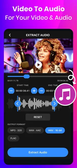 Video to MP3 - Music Audio screenshot 2