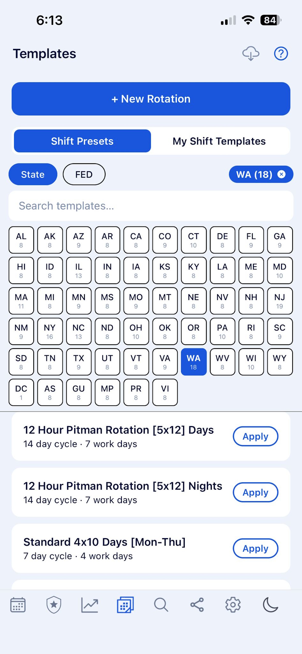BlueShifts Police Calendar screenshot 4