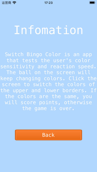 Switch Bingo Color Screenshot