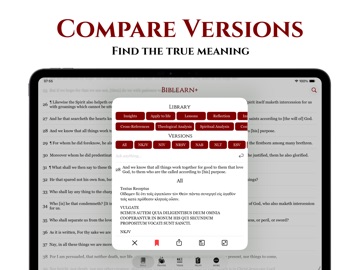 Biblearn+™ KJV: AI Bible Study iPad screenshot
