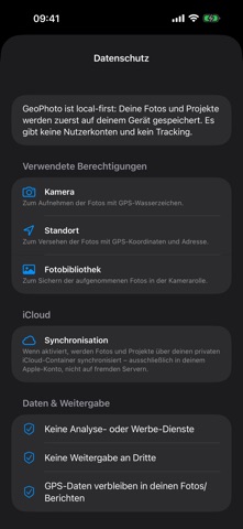 GeoPhoto Pro screenshot