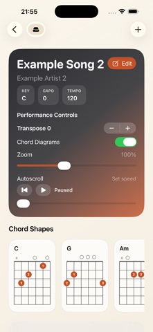 Songbook LS screenshot