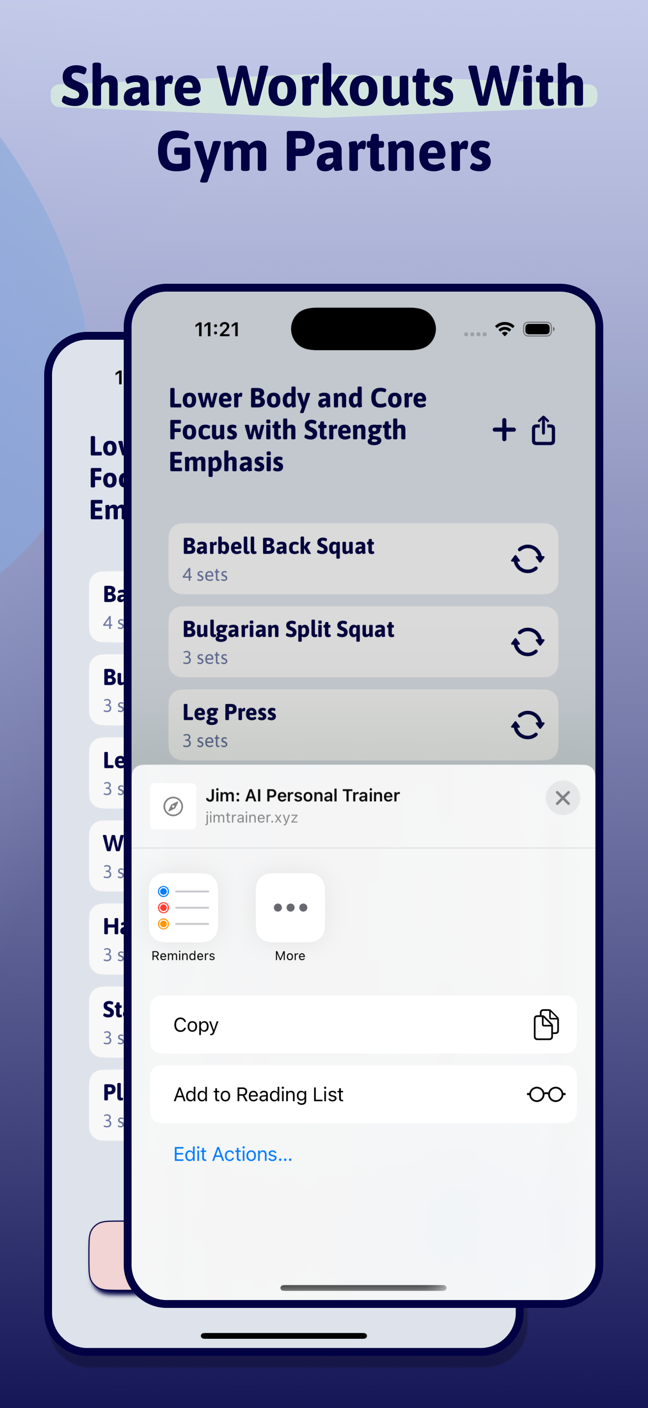 Jim: AI Personal Trainer screenshot 5
