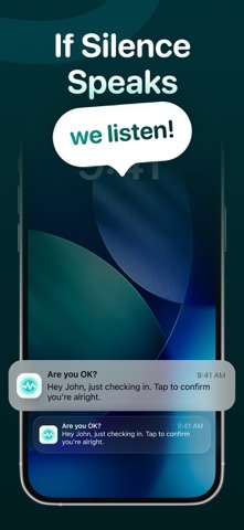 Alive Check: Are you dead? iPhone screenshot