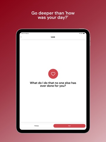 Between Hearts: Couple Quiz iPad screenshot