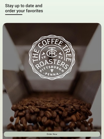 Coffee Tree Roasters iPad screenshot