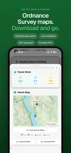 munros.app screenshot 3