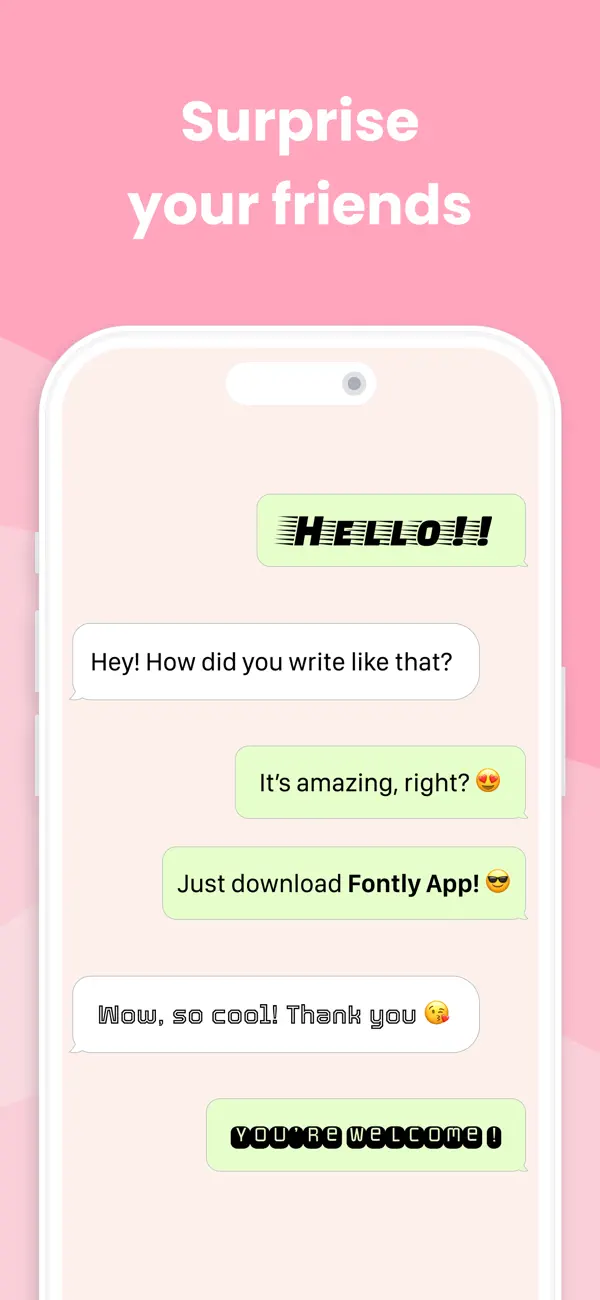 Screenshot #3 pour Fontly: Fonts for Story, Video