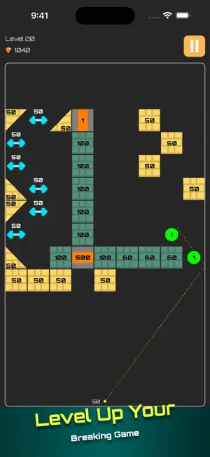 Super Ball - Brick Crusher screenshot 1