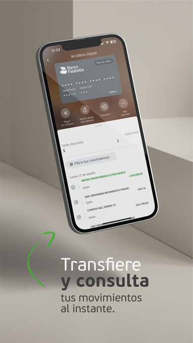 Banco Falabella Colombia Screenshot