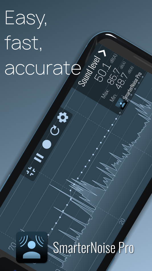 #8. SmarterNoise Pro (iOS) 由: Johan Rogard