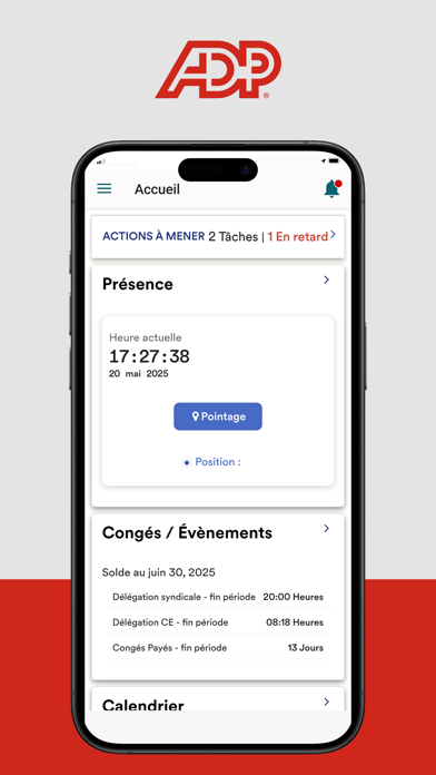 Screenshot #1 pour ADP Mobile Solutions