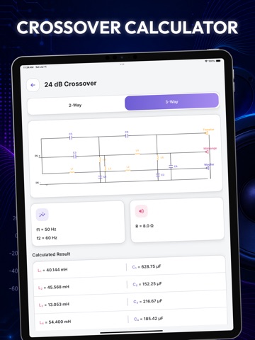 Crossover Designer iPad screenshot