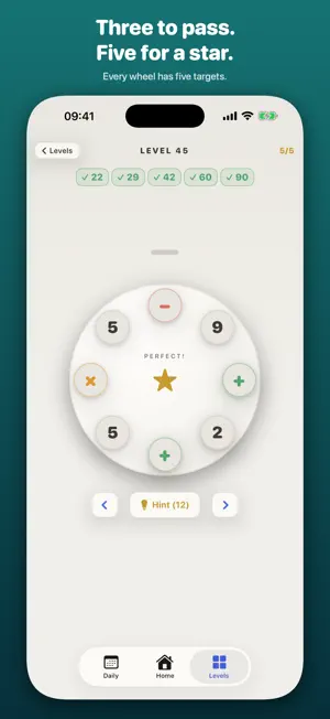 CalcWheel: Math Puzzle Game screenshot 4