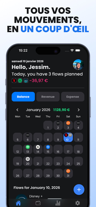 Subflow | Track subscriptions Screenshot 2 of 6