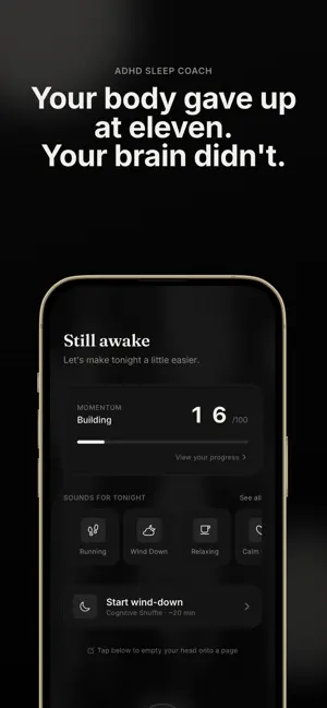 Slowfall: ADHD Sleep Sounds screenshot 1