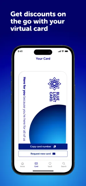 Blue Light Card iPhone screenshot 4