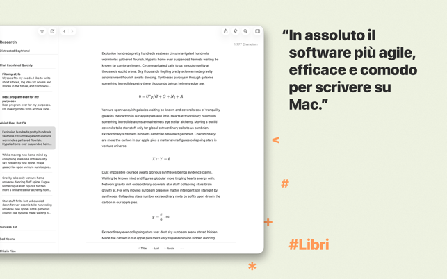 Ulysses: App di scrittura Screenshot
