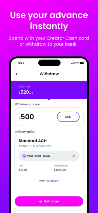 Creator Cash App Screenshot 5 of 5