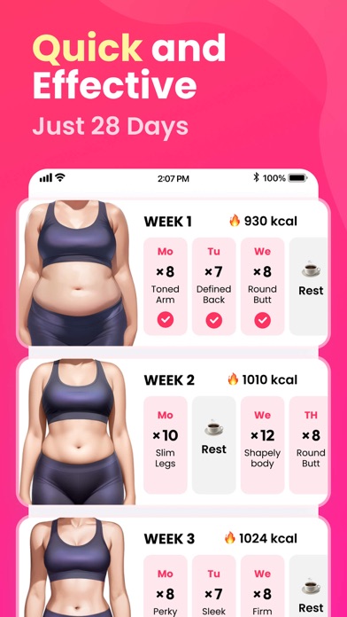 EasyFit: Home Workout, Pilates Screenshot